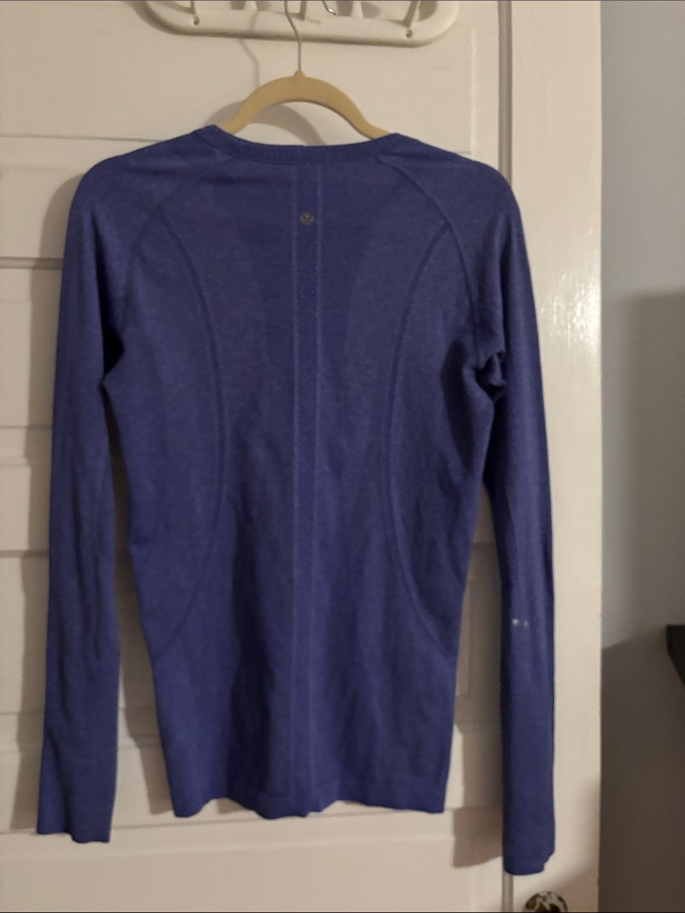 Purple Seamless Long Sleeve Performance Top - Picture 4 of 6